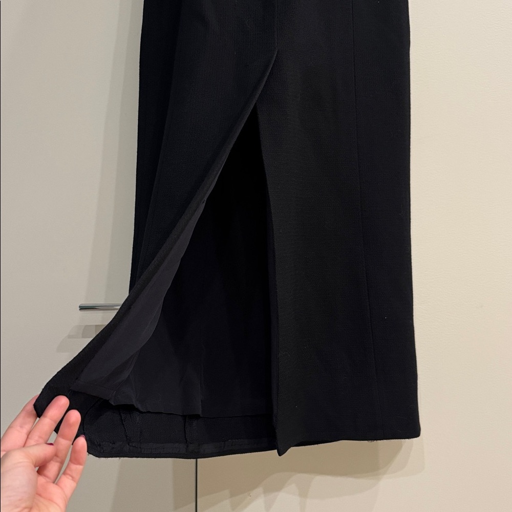 Brooks Brothers 100% Wool Strapless Dress in Black, size 6 - Picture 7 of 8